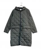 TAIONタイオン）の古着「CITY LINE キルティングコート」｜オリーブ