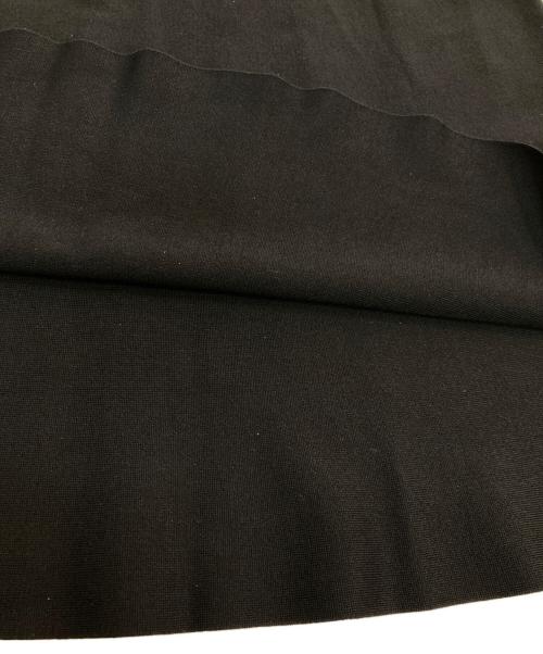 theory（セオリー）theory (セオリー) LONG FLARE SKIRT ブラック サイズ:Ｐの古着・服飾アイテム