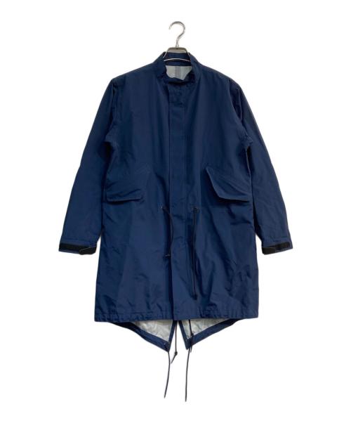 STAMMBAUM（シュタンバウム）STAMMBAUM (シュタンバウム) フィッシュテールナイロンコート　1602-8-20 ネイビー サイズ:Sの古着・服飾アイテム