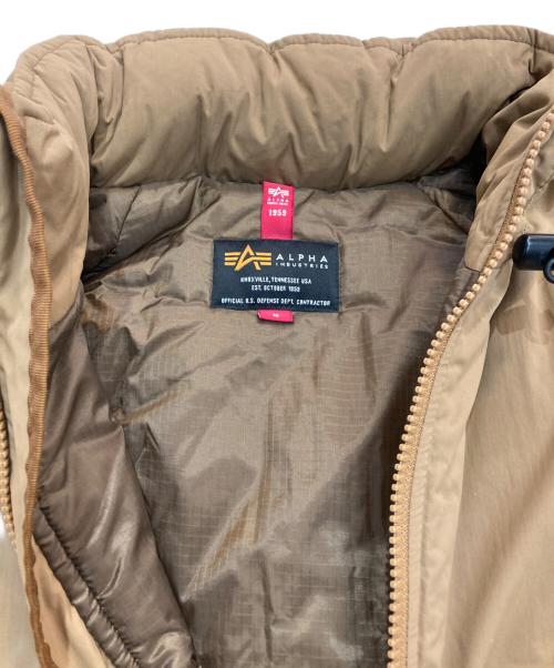 ALPHA（アルファ）ALPHA (アルファ) PRIMALOFT 中綿ジャケット TA1414-036 ブラウン サイズ:Mの古着・服飾アイテム