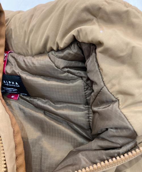 ALPHA（アルファ）ALPHA (アルファ) PRIMALOFT 中綿ジャケット TA1414-036 ブラウン サイズ:Mの古着・服飾アイテム
