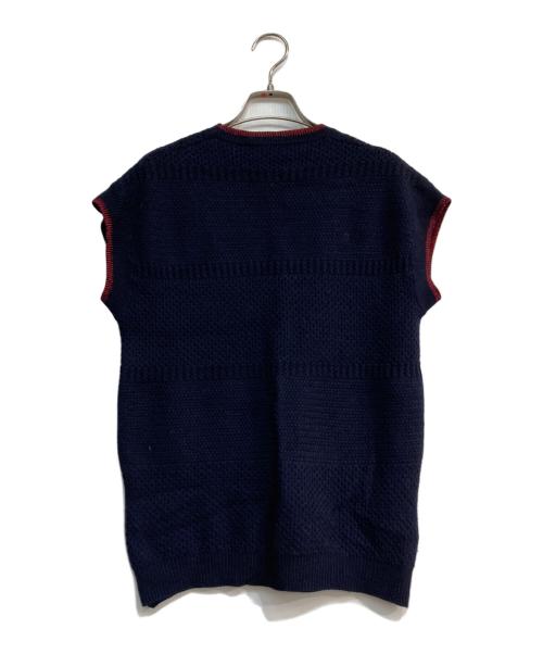 MARNI（マルニ）MARNI (マルニ) ニットベスト ネイビー サイズ:48の古着・服飾アイテム