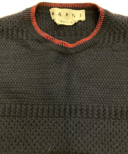MARNI（マルニ）MARNI (マルニ) ニットベスト ネイビー サイズ:48の古着・服飾アイテム