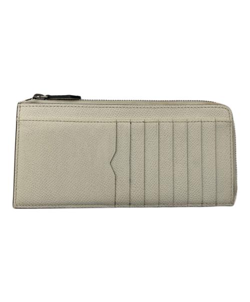 bonaventura（ボナベンチュラ）BONAVENTURA (ボナベンチュラ) ノブレッサロングL字ジップウォレット アイボリーの古着・服飾アイテム
