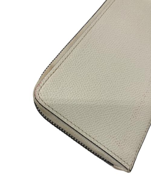 bonaventura（ボナベンチュラ）BONAVENTURA (ボナベンチュラ) ノブレッサロングL字ジップウォレット アイボリーの古着・服飾アイテム