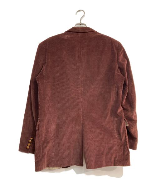 Garfinckel's（ガーフィンケルズ）Garfinckel's (ガーフィンケルズ) POLO UNIVERSITY CLUB (ポロ ユニバーシティ クラブ) コーデュロイテーラードジャケット ブラウン サイズ:R40の古着・服飾アイテム
