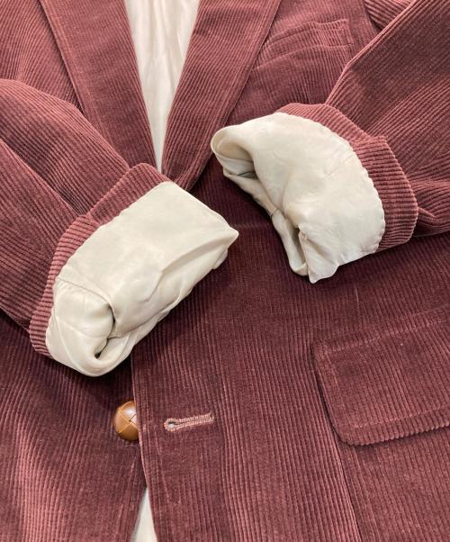 Garfinckel's（ガーフィンケルズ）Garfinckel's (ガーフィンケルズ) POLO UNIVERSITY CLUB (ポロ ユニバーシティ クラブ) コーデュロイテーラードジャケット ブラウン サイズ:R40の古着・服飾アイテム