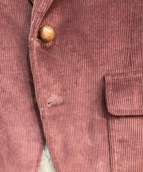 Garfinckel's（ガーフィンケルズ）Garfinckel's (ガーフィンケルズ) POLO UNIVERSITY CLUB (ポロ ユニバーシティ クラブ) コーデュロイテーラードジャケット ブラウン サイズ:R40の古着・服飾アイテム