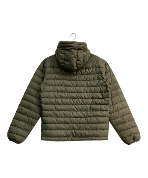 Patagonia（パタゴニア）Patagonia (パタゴニア) Down Sweater Full Zip Hoodie　 00’s　84700 FA0 カーキ サイズ:Sの古着・服飾アイテム
