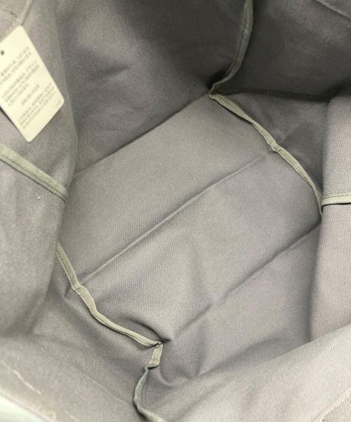 LUDLOW（ラドロー）LUDLOW (ラドロー) UNITED ARROWS (ユナイテッドアローズ) グレープハンドル トートバッグ Lサイズ グレーの古着・服飾アイテム