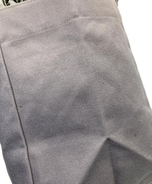 LUDLOW（ラドロー）LUDLOW (ラドロー) UNITED ARROWS (ユナイテッドアローズ) グレープハンドル トートバッグ Lサイズ グレーの古着・服飾アイテム
