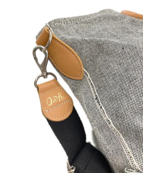 YOUNG & OLSEN The DRYGOODS STORE（ヤングアンドオルセン ザ ドライグッズストア）YOUNG & OLSEN The DRYGOODS STORE (ヤングアンドオルセン ザ ドライグッズストア) 2WAYキャンバスバッグ グレー×ベージュの古着・服飾アイテム