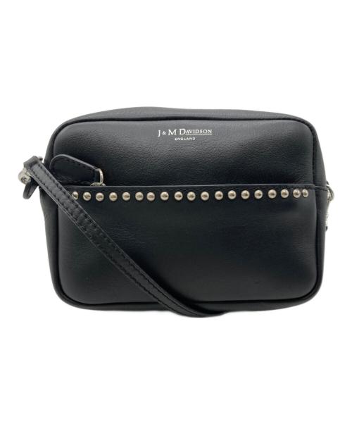 J&M DAVIDSON（ジェイ＆エム デヴィッドソン）J&M DAVIDSON (ジェイ＆エム デヴィッドソン) MINI PEBBLE WITH STUDS BAG ブラックの古着・服飾アイテム