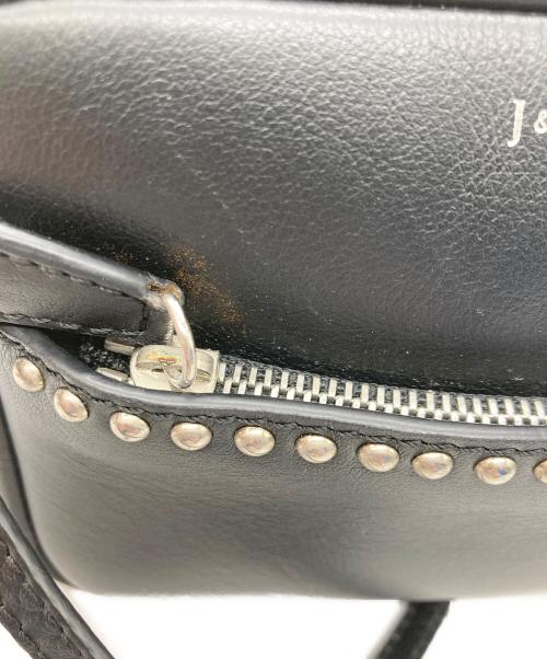 J&M DAVIDSON（ジェイ＆エム デヴィッドソン）J&M DAVIDSON (ジェイ＆エム デヴィッドソン) MINI PEBBLE WITH STUDS BAG ブラックの古着・服飾アイテム