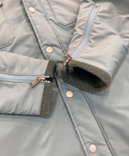 nonnative（ノンネイティブ）nonnative (ノンネイティブ) RANCHER 2WAY JACKET　POLY TWILL Pliantex WITH ACRYLIC PILE　NN-JU4005 ブルー サイズ:1の古着・服飾アイテム