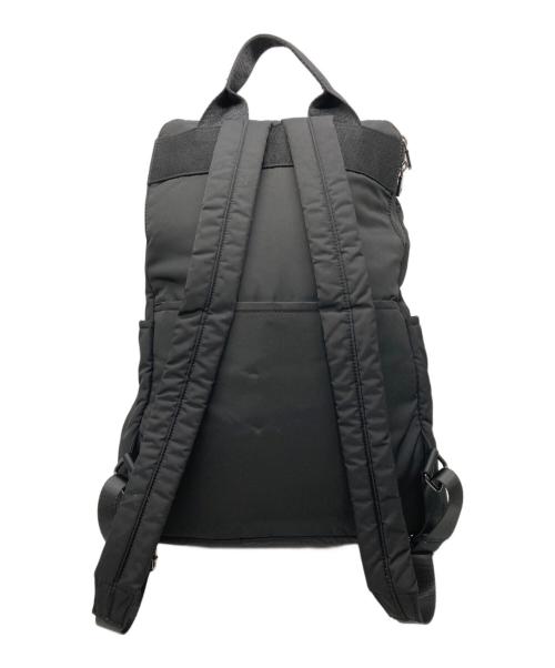 ear PAPILLONNER（イアパピヨネ）ear PAPILLONNER (イアパピヨネ) ドローストリングリュック ブラックの古着・服飾アイテム