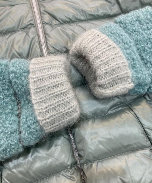 HERNO（ヘルノ）HERNO (ヘルノ) ジップフード付きパファージャケット　Resort　PI00089DR-12017 グリーン サイズ:40の古着・服飾アイテム