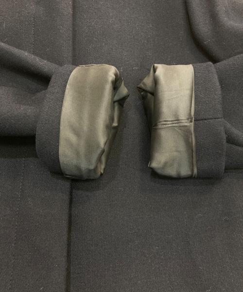 BEAUTY&YOUTH UNITED ARROWS（ビューティーアンドユースユナイテッドアローズ）BEAUTY&YOUTH UNITED ARROWS (ビューティーアンドユースユナイテッドアローズ) メルトン×ツイードノーカラーコート　1625-139-3355 ネイビー サイズ:M 未使用品の古着・服飾アイテム