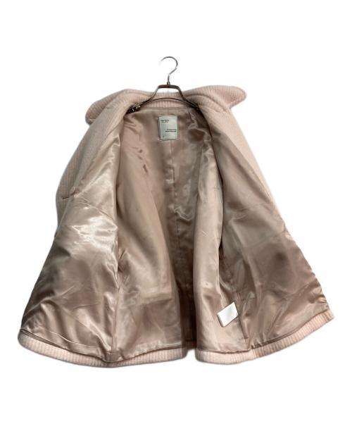 HER LIP TO（ハーリップトゥ）Her lip to (ハーリップトゥ) Odette Wool Blend Coat　1224307096 ピンク サイズ:Mの古着・服飾アイテム