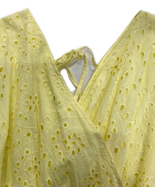 CINEMATIQ（シネマティオ）CINEMATIQ (シネマティオ) 2Wayレースシエナワンピ イエロー サイズ:Freeの古着・服飾アイテム