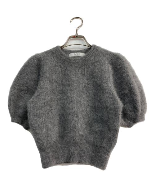 HER LIP TO（ハーリップトゥ）Her lip to (ハーリップトゥ) Fancy Cashmere Blend Pullover　1243202015 グレー サイズ:Free 未使用品の古着・服飾アイテム