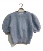 HER LIP TOハーリップトゥ）の古着「Fancy Cashmere Blend Pullover」｜ブルー