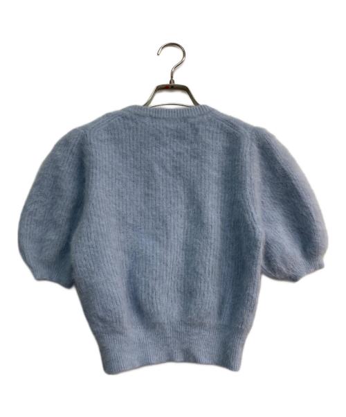 HER LIP TO（ハーリップトゥ）Her lip to (ハーリップトゥ) Fancy Cashmere Blend Pullover ブルー サイズ:Freeの古着・服飾アイテム