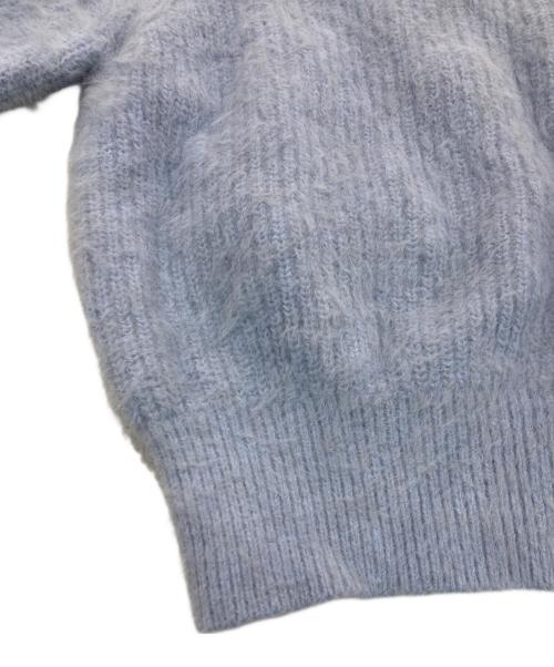 HER LIP TO（ハーリップトゥ）Her lip to (ハーリップトゥ) Fancy Cashmere Blend Pullover ブルー サイズ:Freeの古着・服飾アイテム