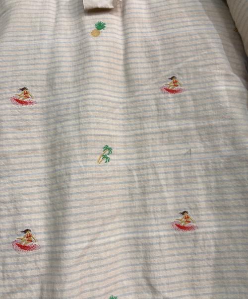 REMI RELIEF（レミレリーフ）REMI RELIEF (レミレリーフ) BEAMS PLUS (ビームスプラス) 別注 デニム ダウンベスト インディゴ サイズ:Lの古着・服飾アイテム