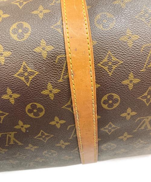 LOUIS VUITTON（ルイ ヴィトン）LOUIS VUITTON (ルイ ヴィトン) トラベルバッグ　モノグラム　キーポル55　 ブラウンの古着・服飾アイテム