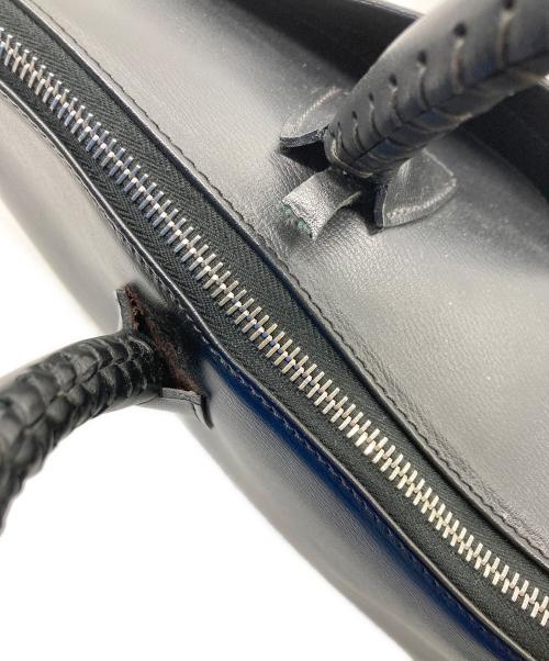 BALLY（バリー）BALLY (バリー) レザートートバッグ ブラックの古着・服飾アイテム