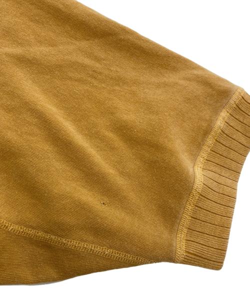 NIGEL CABOURN（ナイジェルケーボン）NIGEL CABOURN (ナイジェルケーボン) PRINT SWEAT SHORT SLEEVE イエロー サイズ:48の古着・服飾アイテム