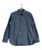 NIGEL CABOURNナイジェルケーボン）の古着「NEW MEDICAL SHIRT　8043-00-10050」｜インディゴ