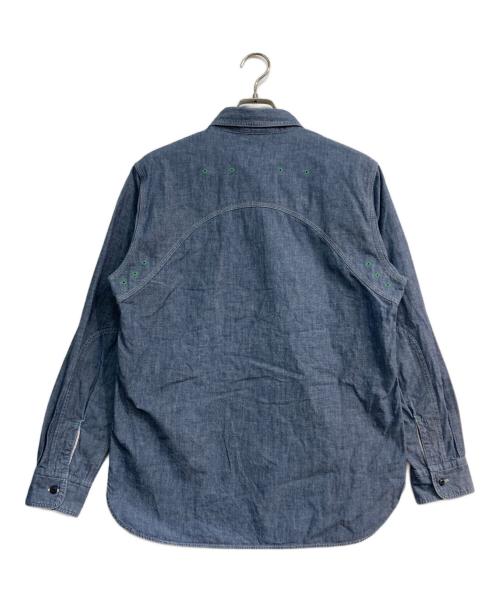 NIGEL CABOURN（ナイジェルケーボン）NIGEL CABOURN (ナイジェルケーボン) NEW MEDICAL SHIRT　8043-00-10050 インディゴ サイズ:48の古着・服飾アイテム