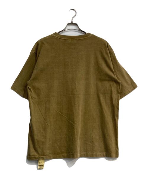 NIGEL CABOURN（ナイジェルケーボン）NIGEL CABOURN (ナイジェルケーボン) 7.8oz T-SHIRT PIGMENT 3 COLORS ポケットTee ブラウン サイズ:50の古着・服飾アイテム