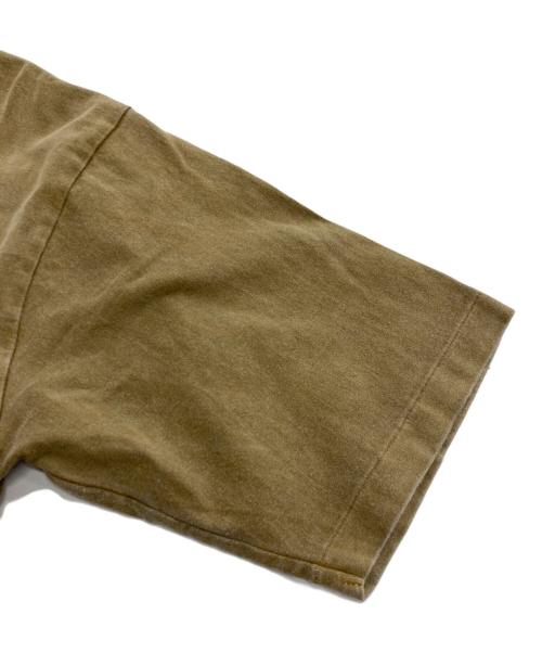 NIGEL CABOURN（ナイジェルケーボン）NIGEL CABOURN (ナイジェルケーボン) 7.8oz T-SHIRT PIGMENT 3 COLORS ポケットTee ブラウン サイズ:50の古着・服飾アイテム