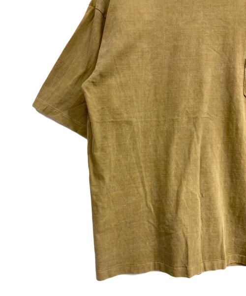NIGEL CABOURN（ナイジェルケーボン）NIGEL CABOURN (ナイジェルケーボン) 7.8oz T-SHIRT PIGMENT 3 COLORS ポケットTee ブラウン サイズ:50の古着・服飾アイテム
