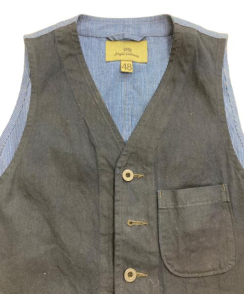 NIGEL CABOURN（ナイジェルケーボン）NIGEL CABOURN (ナイジェルケーボン) HOSPITAL VEST ネイビー サイズ:48の古着・服飾アイテム