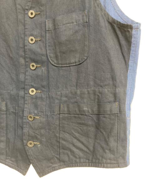 NIGEL CABOURN（ナイジェルケーボン）NIGEL CABOURN (ナイジェルケーボン) HOSPITAL VEST ネイビー サイズ:48の古着・服飾アイテム