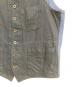 中古・古着 NIGEL CABOURN (ナイジェルケーボン) HOSPITAL VEST ネイビー サイズ:48：7000円