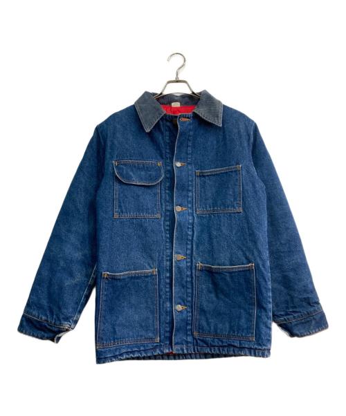 VINTAGE（ヴィンテージ）VINTAGE (ヴィンテージ) コーデュロイ襟カバーオール　70-80‘s インディゴ サイズ:Sの古着・服飾アイテム