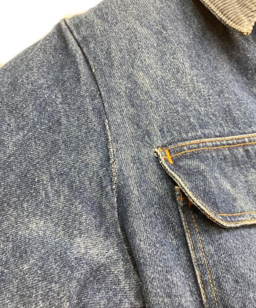 VINTAGE（ヴィンテージ）VINTAGE (ヴィンテージ) コーデュロイ襟カバーオール　70-80‘s インディゴ サイズ:Sの古着・服飾アイテム