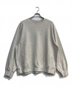 BLURHMSブラームス）の古着「Rough&Smooth Thermal P/O」｜ライトグレー