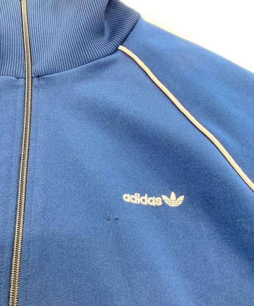 adidas（アディダス）adidas (アディダス) トラックジャケット ブルーの古着・服飾アイテム