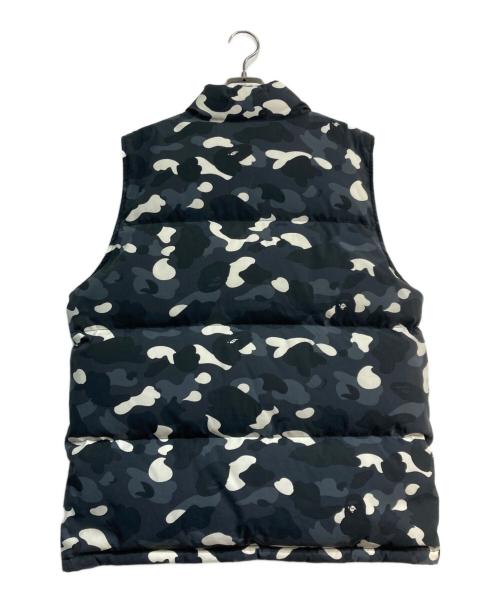 A BATHING APE（ア ベイシング エイプ）A BATHING APE (ア ベイシング エイプ) CITY CAMO REVERSIBLE DOWN VEST　001DNK801010M ブラック サイズ:Mの古着・服飾アイテム