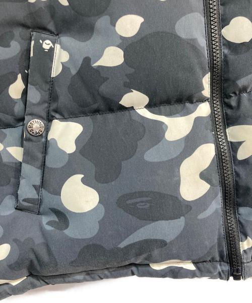 A BATHING APE（ア ベイシング エイプ）A BATHING APE (ア ベイシング エイプ) CITY CAMO REVERSIBLE DOWN VEST　001DNK801010M ブラック サイズ:Mの古着・服飾アイテム