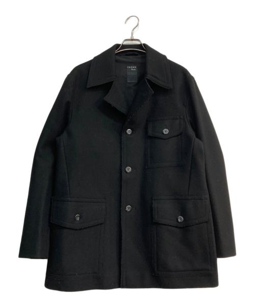 CORNELIANI（コルネリアーニ）CORNELIANI (コルネリアーニ) ウールコート　TREND イタリア製 ブラック サイズ:50の古着・服飾アイテム