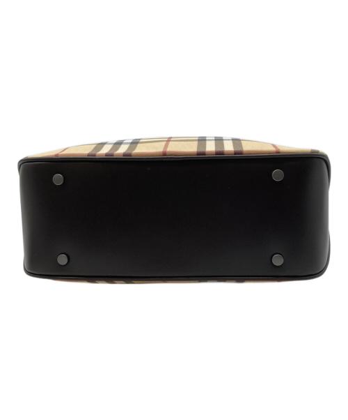 BURBERRY LONDON（バーバリーロンドン）BURBERRY LONDON (バーバリーロンドン) ノバチェックハンドバッグ ベージュの古着・服飾アイテム