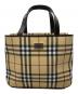 BURBERRY LONDON（バーバリーロンドン）の古着「ノバチェックハンドバッグ」｜ベージュ