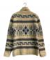 PENDLETON (ペンドルトン) カウチンニットカーディガン アイボリー×ブルー サイズ:S：7000円